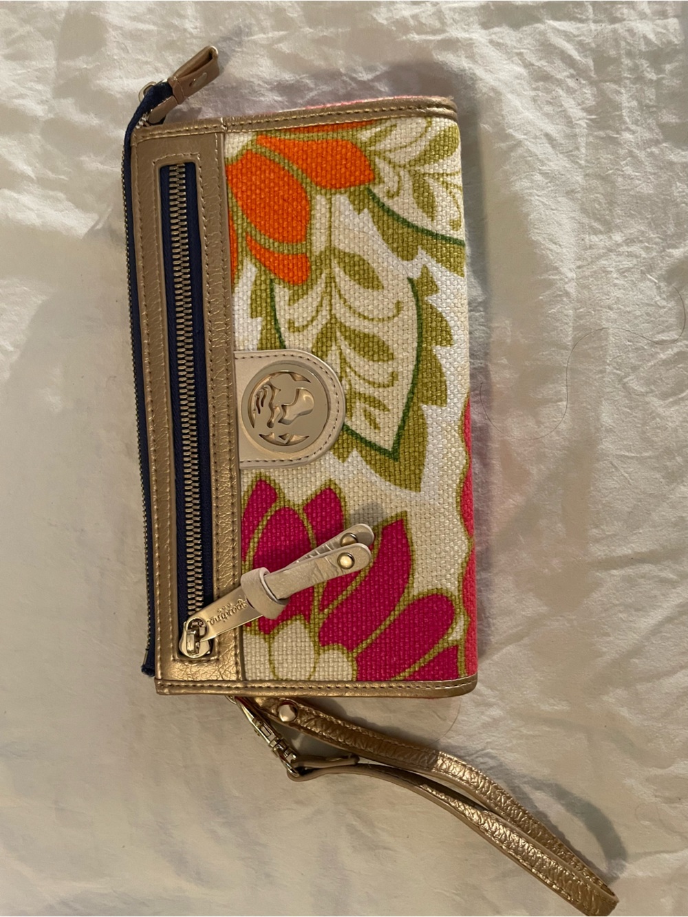 Spartina 449 Carson Cottage Tassel Wristlet,